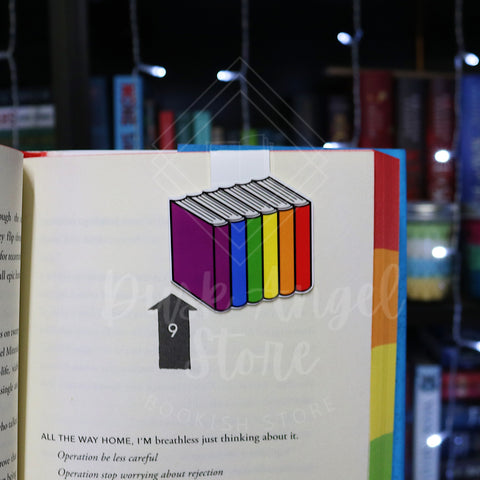 Pride Books | Magnetic Bookmark | AVAILABLE IN ALL PRIDE FLAGS!