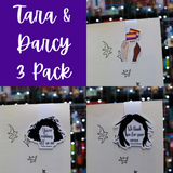 Tara & Darcy | Pack of 3 | Heartstopper | Osemanverse | Magnetic Bookmark