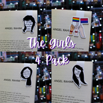 The Girls | Pack of 4 | I Was Born for This | Osemanverse | Magnetic Bookmark