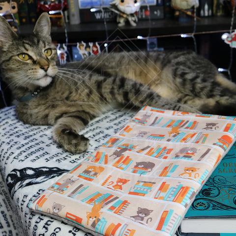 Cat Library | Book Sleeve