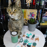 Cats & Succulents | Book Sleeve | Plant Parent Collection
