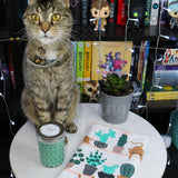 Cats & Succulents | Book Sleeve | Plant Parent Collection