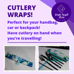 Cat Library | Cutlery Wrap