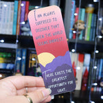 Greatest Opportunity | A Curse so Dark and Lonely | Standard Bookmark