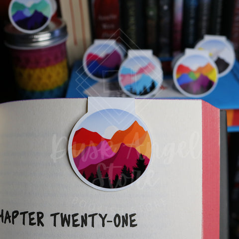 Pride Mountains | Magnetic Bookmark | AVAILABLE IN ALL PRIDE FLAGS!