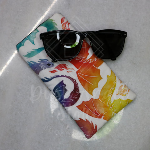 Rainbow Pride Baby Dragon | Sunglasses Pouch