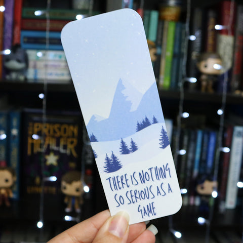 Serious as a Game | Truly Devious | Standard Bookmark