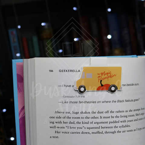 The Pumpkin | Magnetic Bookmark | Geekerella