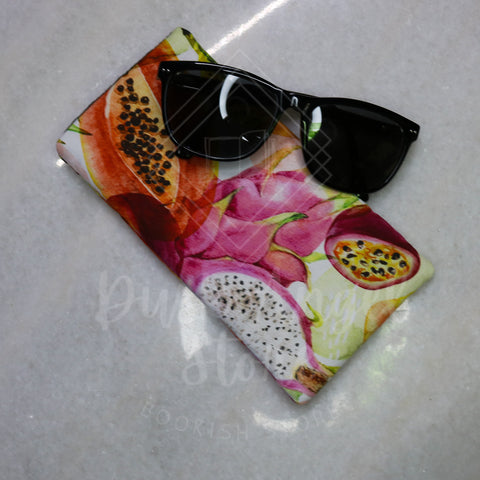 Tropical Fruits | Sunglasses Pouch